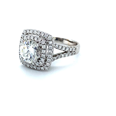 Round cut 1.62 ct Solitaire